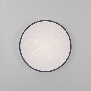 JUST LIGHT KYLE 14294-18 svart LED-plafond Ø38 cm, Switchmo small 10