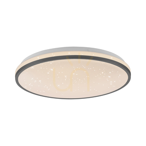 JUST LIGHT KYLE 14294-18 svart LED-plafond Ø38 cm, Switchmo small 7