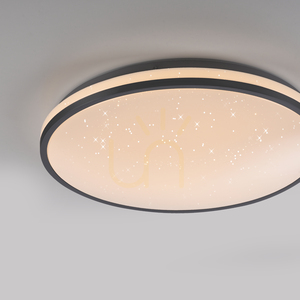 JUST LIGHT KYLE 14294-18 svart LED-plafond Ø38 cm, Switchmo small 9