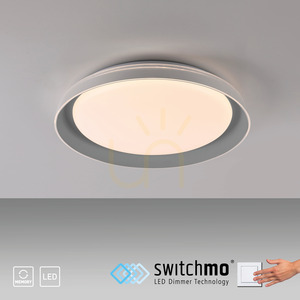 SATI Plafond 14368-15 Grå 1xLED small 11