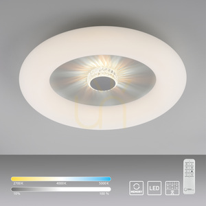 VERTIGO plafond 14383-16 Vit 1xLED small 13