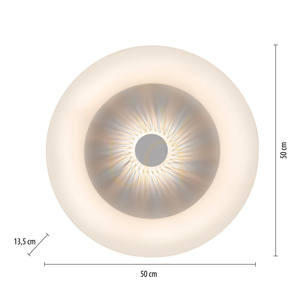 VERTIGO plafond 14383-16 Vit 1xLED small 8