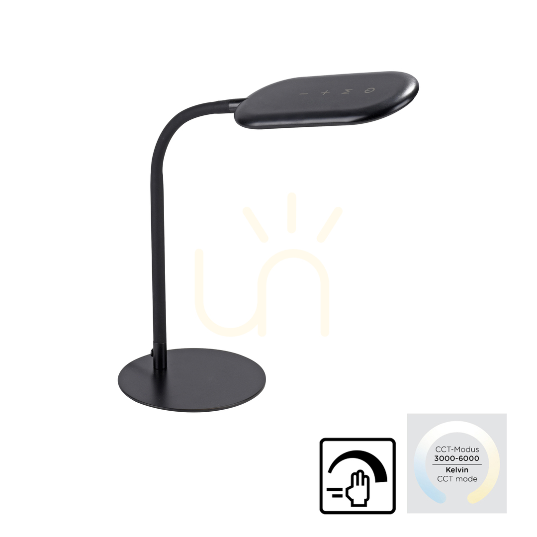 Utsikt KELLY Bordslampa 14405-18 Svart 1xLED KELLY Bordslampa 14405-18 Svart 1xLED