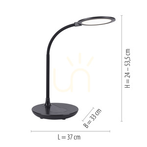 ASTRID Bordslampa 14416-18 Svart 1xLED small 7