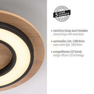 TOLA plafond 14560-18 Svart 1xLED 4 TOLA plafond 14560-18 Svart 1xLED small 4