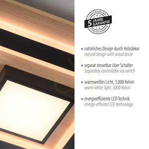 TOLA plafond 14563-18 Svart 1xLED small 4