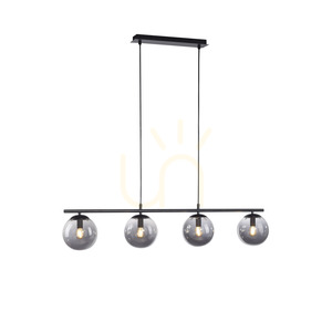 BIG WIDOW Taklampa 14604-18 Svart 4xE14. small 6
