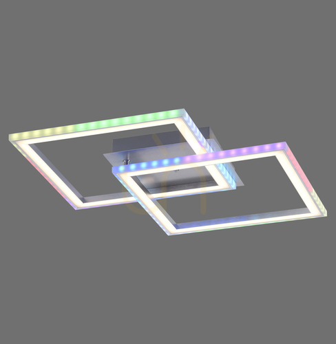 Kontrollera Plafond FELIX60 14634-55 Silver 2xLED