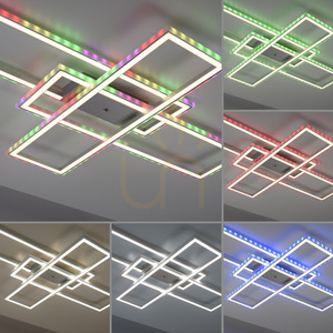 Plafond FELIX60 14637-55 Silver 2xLED small 3