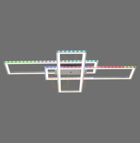 Kontrollera Plafond FELIX60 14637-55 Silver 2xLED