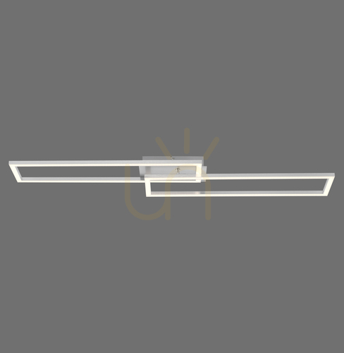 Kontrollera Plafond IVEN 14691-55 Silver 1xLED