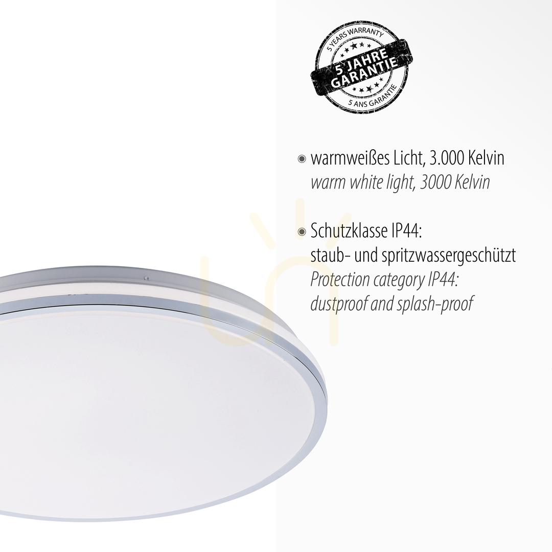 Display Plafond ISABELL 14844-17 Krom 1xLED Plafond ISABELL 14844-17 Krom 1xLED