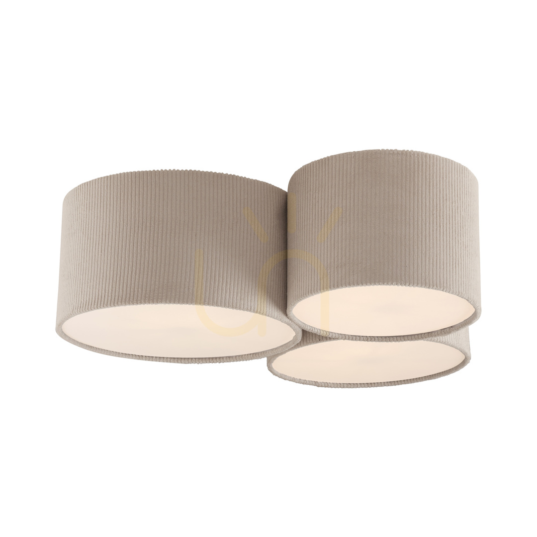 Kontrollera GREEN DURO Plafond 14890-39 Beige 3xE27 GREEN DURO Plafond 14890-39 Beige 3xE27