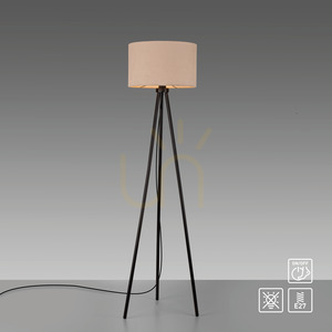 GREEN DURO Golvlampa 14894-39 Beige 1xE27 small 10