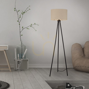 GREEN DURO Golvlampa 14894-39 Beige 1xE27 small 2