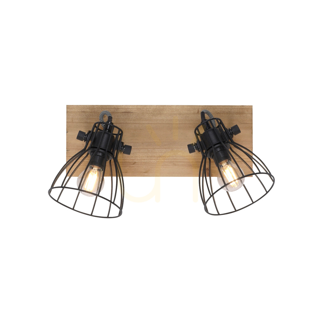 Förhandsvisning TARO Plafond 15118-18 Svart 2xE14 TARO Plafond 15118-18 Svart 2xE14