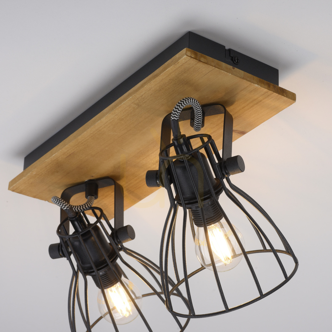Display TARO Plafond 15118-18 Svart 2xE14 TARO Plafond 15118-18 Svart 2xE14