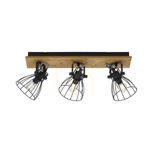 TARO Plafond 15119-18 Svart 3xE14 small 1