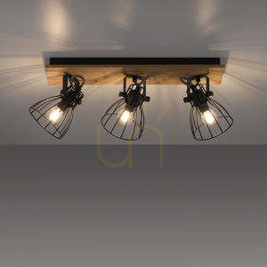 TARO Plafond 15119-18 Svart 3xE14 small 4