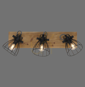 TARO Plafond 15119-18 Svart 3xE14 small 0