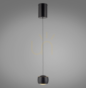 BALLINI Pendellampa 15260-18 Svart 1xLED small 0