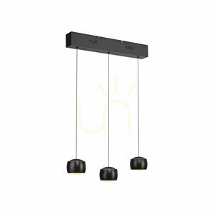 BALLINI Taklampa 15261-18 Svart 3xLED small 7