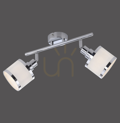 Kontrollera ACCOR Plafond 15372-17 Krom 2xE14