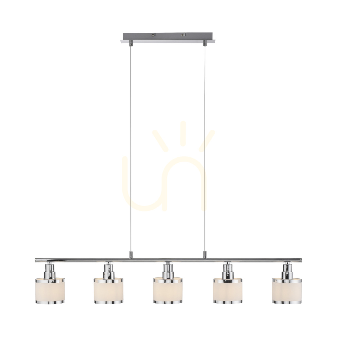 Utsikt ACCOR Taklampa 15375-17 Krom 5xE14 ACCOR Taklampa 15375-17 Krom 5xE14