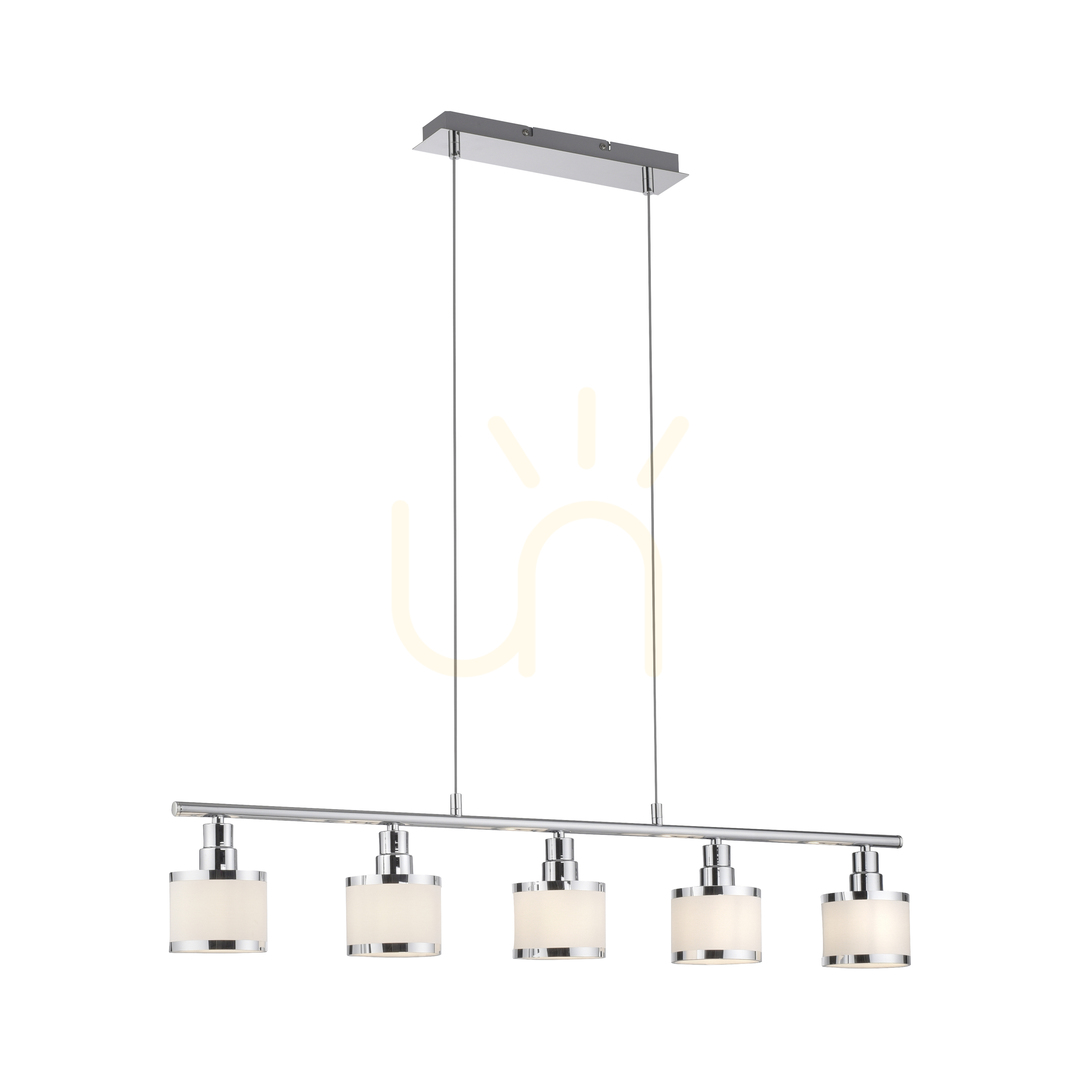 Utsikt ACCOR Taklampa 15375-17 Krom 5xE14 ACCOR Taklampa 15375-17 Krom 5xE14