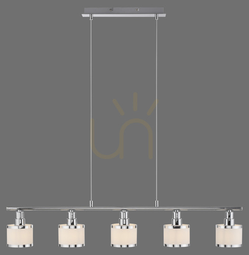 Kontrollera ACCOR Taklampa 15375-17 Krom 5xE14