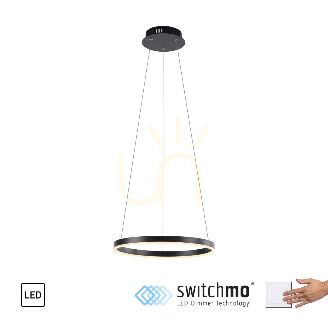 Utsikt RITUS Pendellampa 15393-13 Antracit 1xLED RITUS Pendellampa 15393-13 Antracit 1xLED