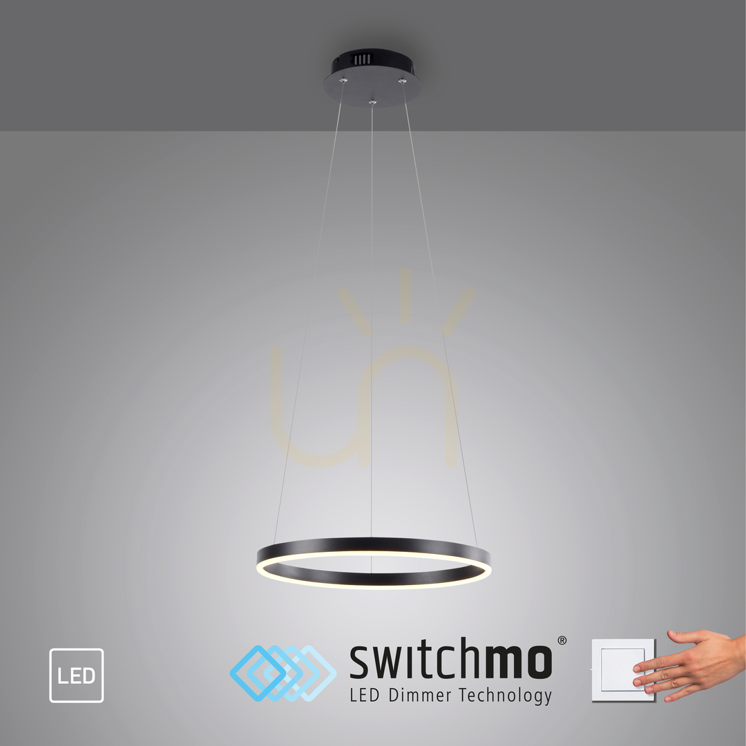 Kontrollera RITUS Pendellampa 15393-13 Antracit 1xLED RITUS Pendellampa 15393-13 Antracit 1xLED