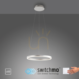 RITUS taklampa 15393-95 Silver 1xLED small 10
