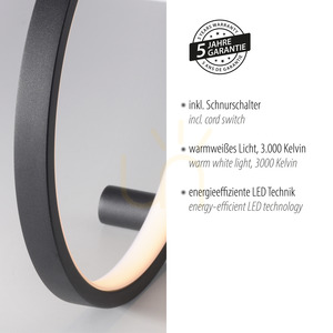 MINI RITUS Bordslampa 15395-18 Svart 1xLED small 4