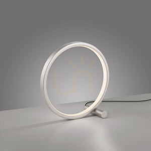 Zuma Line MINI RITUS 15395-21 silverfärgad LED-bordslampa 13 W small 5