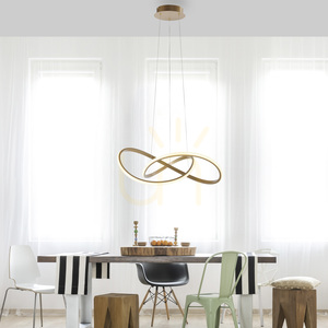 Taklampa MARIA 15402-60 mässing LED 3000 K 57 cm small 2