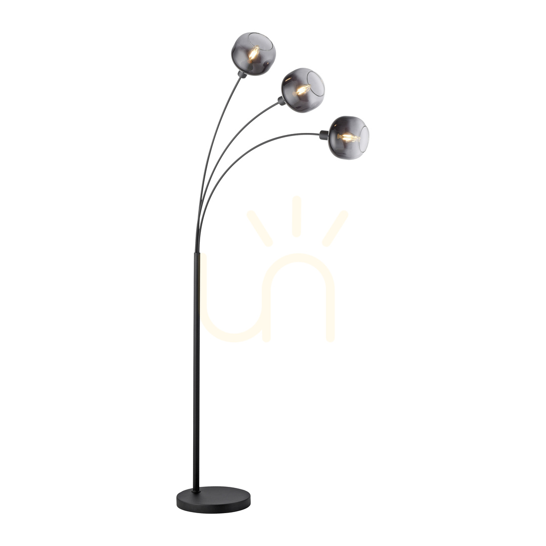 Förhandsvisning ZEA Golvlampa 15422-18 Svart 3xE14 ZEA Golvlampa 15422-18 Svart 3xE14