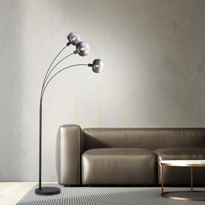 ZEA Golvlampa 15422-18 Svart 3xE14 2 ZEA Golvlampa 15422-18 Svart 3xE14 small 2