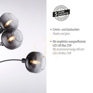 ZEA Golvlampa 15422-18 Svart 3xE14 4 ZEA Golvlampa 15422-18 Svart 3xE14 small 4