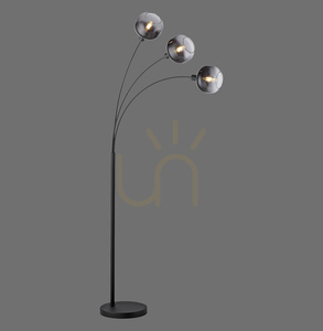 ZEA Golvlampa 15422-18 Svart 3xE14 0 ZEA Golvlampa 15422-18 Svart 3xE14 small 0