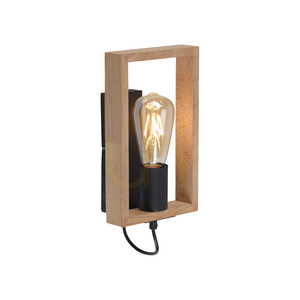 FRANKY vägglampa 15654-18 Svart 1xE27 1 FRANKY vägglampa 15654-18 Svart 1xE27 small 1