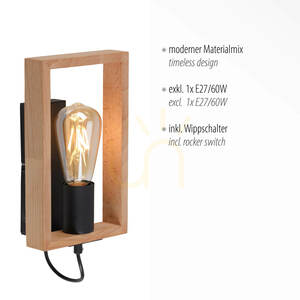 FRANKY vägglampa 15654-18 Svart 1xE27 3 FRANKY vägglampa 15654-18 Svart 1xE27 small 3