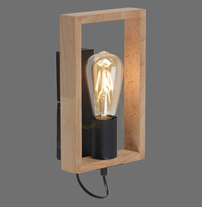 FRANKY vägglampa 15654-18 Svart 1xE27 0 FRANKY vägglampa 15654-18 Svart 1xE27 small 0