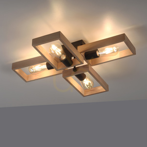 Plafond FRANKY 15656-18 Svart 4xE27 small 11