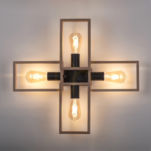 Plafond FRANKY 15656-18 Svart 4xE27 small 9