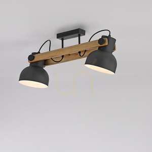 Plafond CUP 2.0 15744-18 Svart 2xE27 small 10