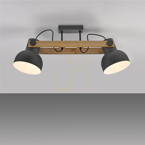 Plafond CUP 2.0 15744-18 Svart 2xE27 small 5