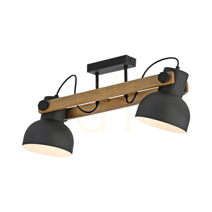 Plafond CUP 2.0 15744-18 Svart 2xE27 small 7
