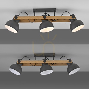 Plafond CUP 2,0 15745-18 Svart 3xE27 14 Plafond CUP 2,0 15745-18 Svart 3xE27 small 14