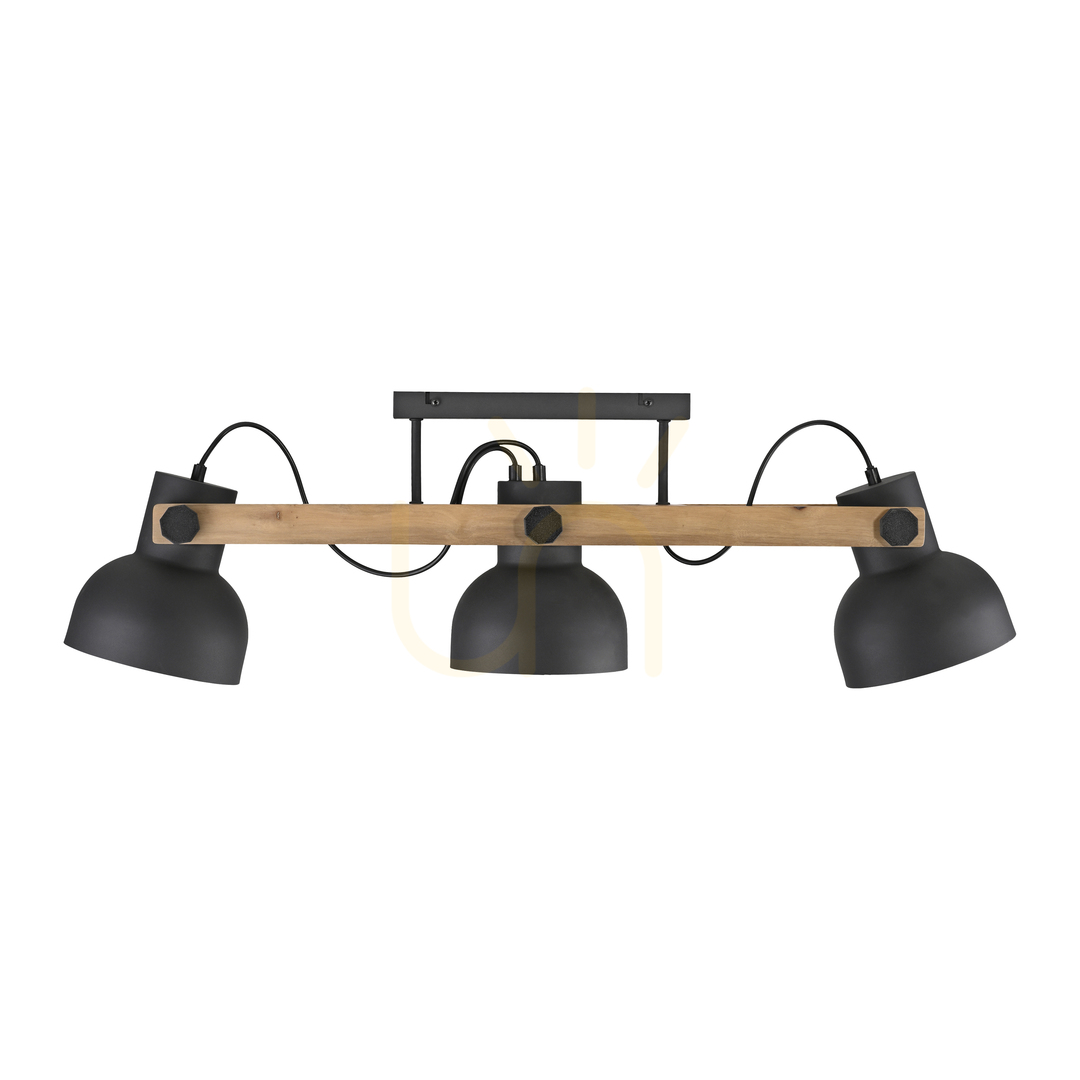 Utsikt Plafond CUP 2,0 15745-18 Svart 3xE27 Plafond CUP 2,0 15745-18 Svart 3xE27